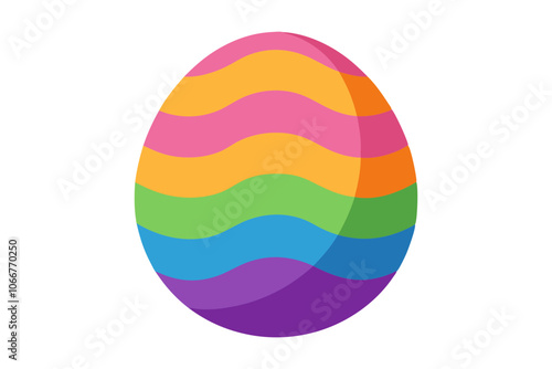 Easter Eggs | isolated vector illustration on white background