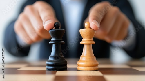 Wallpaper Mural Entrepreneur Collaborating with Advisor on Strategic Pivots and Reputation Management for Business Growth Torontodigital.ca