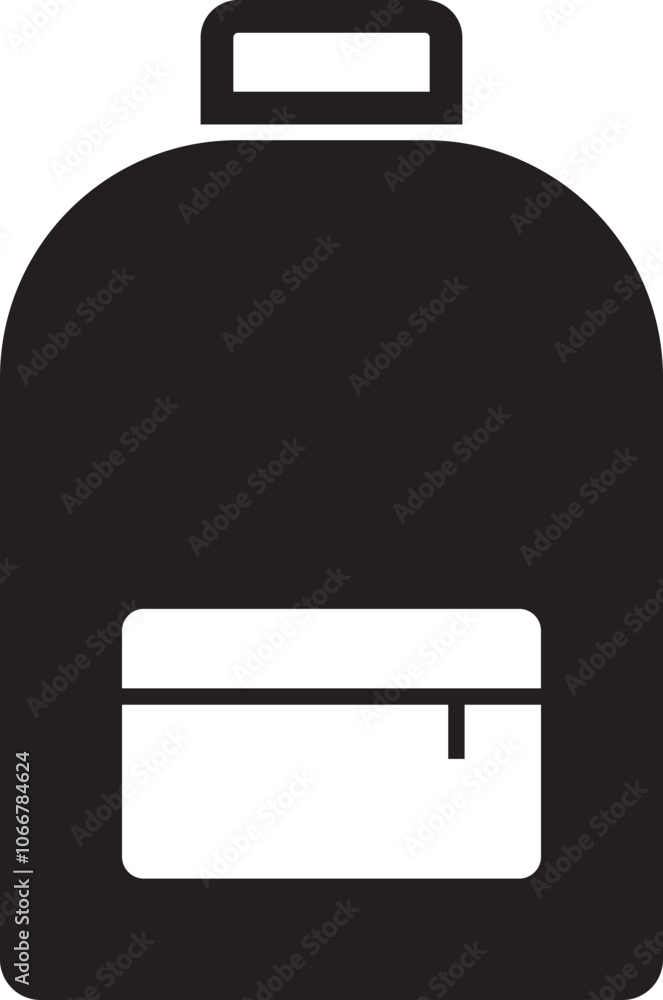 Backpack, School bag flat Icon. Back to School Concept Vector. Sign bag for school children, student, travel and hiking tourist symbol. Suitable for website design isolated on transparent background. Backpack, School bag flat Icon. Back to School Concept Vector. Sign bag for school children, student, travel and hiking tourist symbol. Suitable for website design isolated on transparent background.
