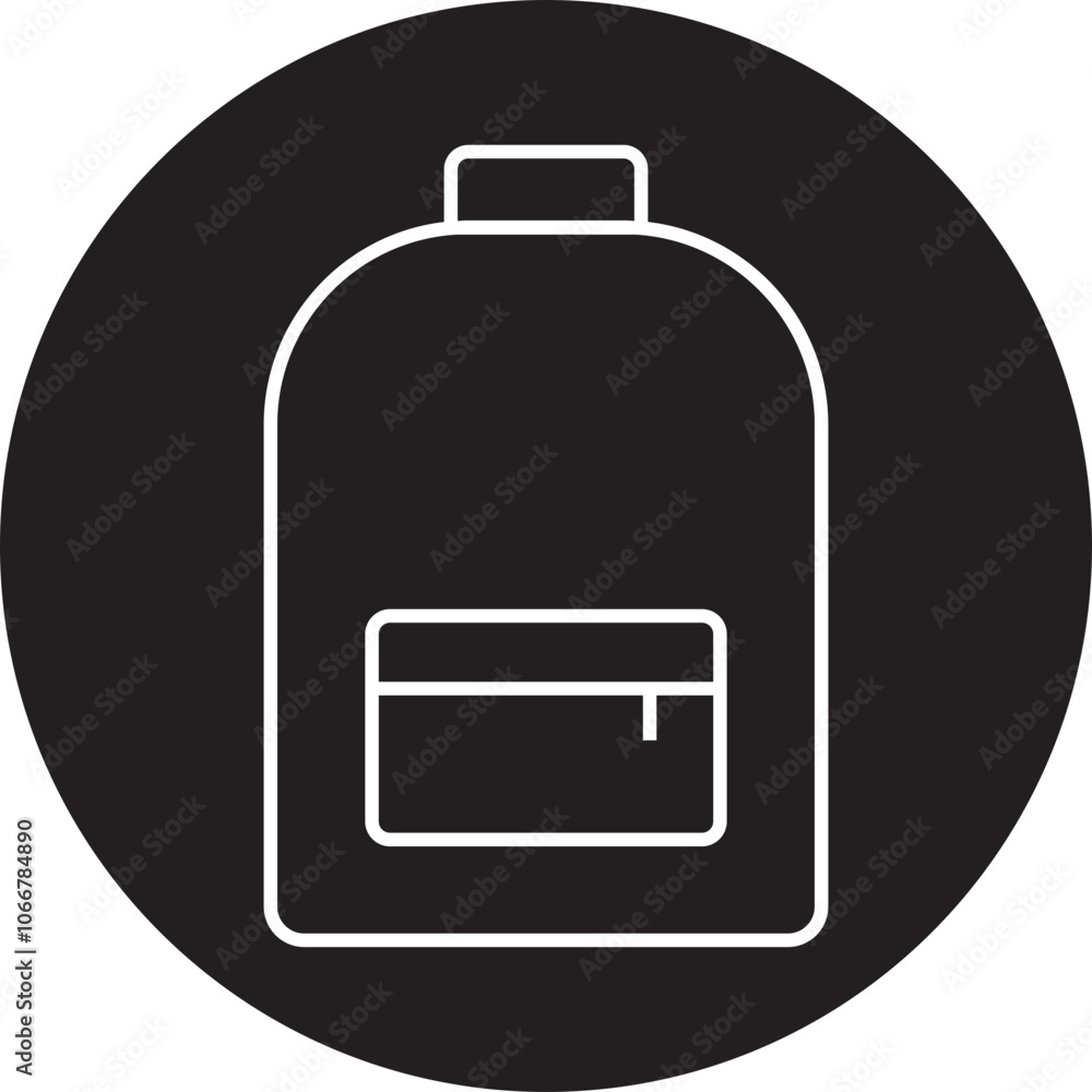 Backpack, School bag Line Icon. Back to School Concept Vector. Sign bag for school children, student, travel and hiking tourist symbol. Suitable for website design isolated on transparent background. Backpack, School bag Line Icon. Back to School Concept Vector. Sign bag for school children, student, travel and hiking tourist symbol. Suitable for website design isolated on transparent background.