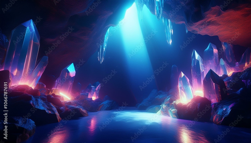 Engage with the geological history of crystal caves. Engage with the geological history of crystal caves.