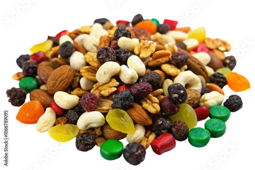 mixed nuts and dried fruits