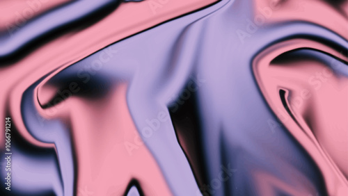Elegant wavy background. Liquify Abstract Pattern with pink. Liquified static flowing color mixture