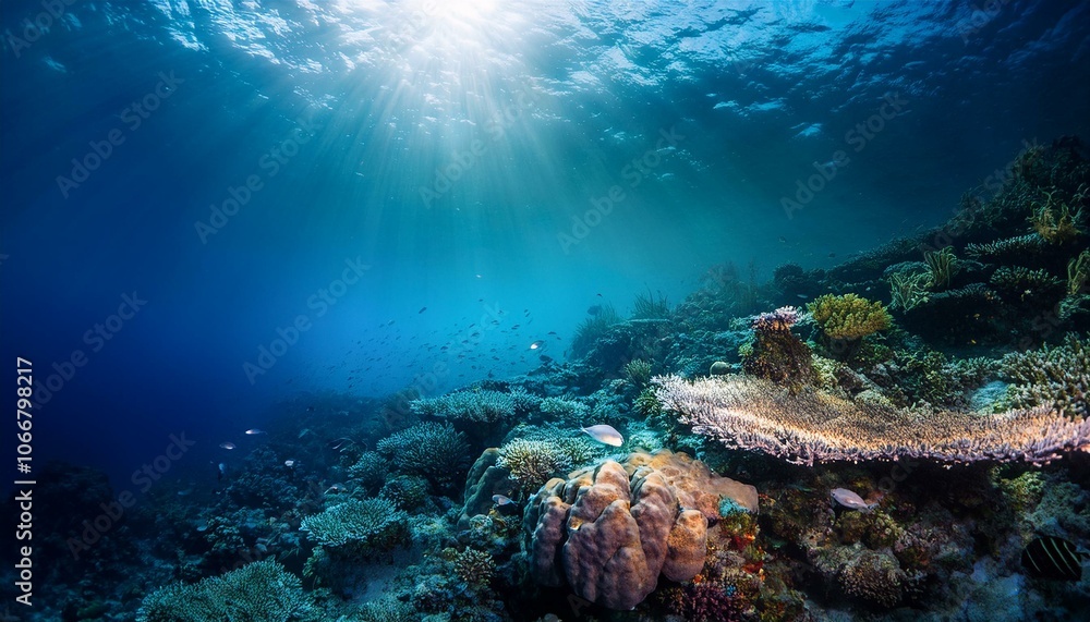 Fototapeta premium Discover the impact of human activity on the ocean. 