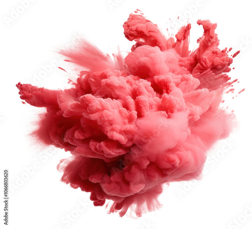 PNG Red white background splattered freshness.