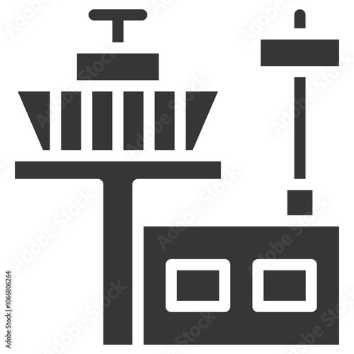 Control tower icon