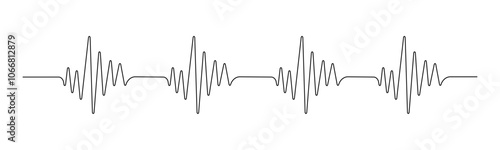 Heart beat cardio rhythm line. ECG EKG electrocardiogram medicine test. Heartbeat pulse. Diagram, monitor curve graph