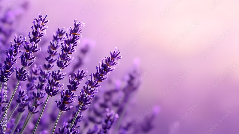 Obraz premium Lavender Soothing Gradient Background