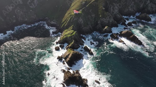 Faro de Punta Candieira en Cedeira A Coruña Galicia