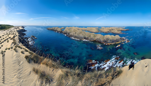 Rugged Coastline of Anholt Island photo