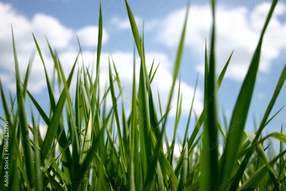 Fresh Green Grass Close View Natural Background Fresh Green Grass Close View Natural Background
