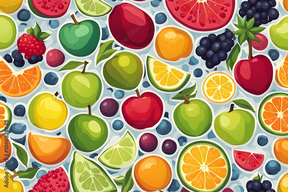 a bowl of colorful abstract fruits, each piece glowing and softly pulsing, symbolizing nutritious variety a bowl of colorful abstract fruits, each piece glowing and softly pulsing, symbolizing nutritious variety