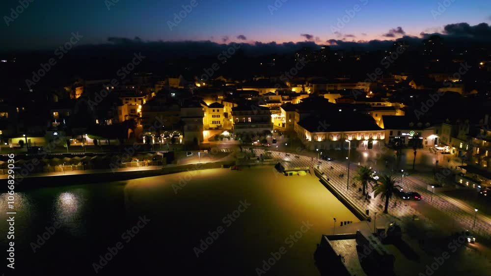 Nightfall in Cascais
