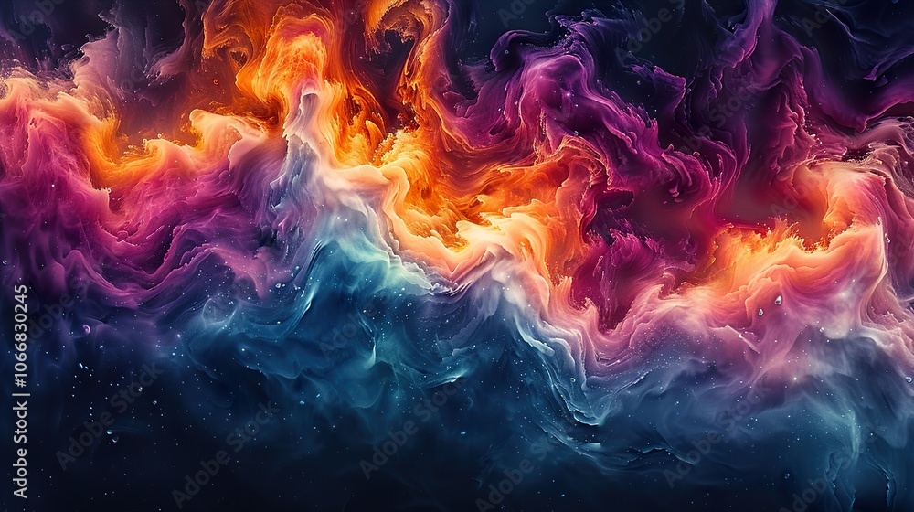 Abstract Psychedelic Art: Cosmic Dreams and Fluid Colors Abstract Psychedelic Art: Cosmic Dreams and Fluid Colors