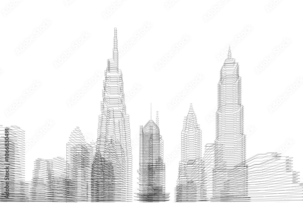 Architecture building. Design background vector illustration Architecture building. Design background vector illustration