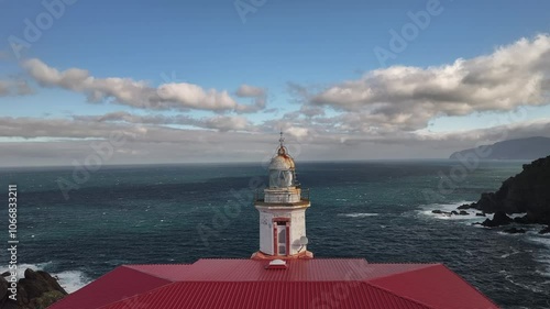 Faro de Punta Candieira en Cedeira A Coruña Galicia
