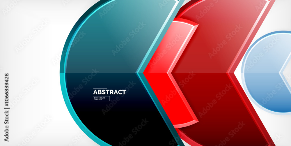 Trendy round shapes with triangular angle design element. Vector Illustration For Wallpaper, Banner, Background, Card, Book Illustration, landing page Trendy round shapes with triangular angle design element. Vector Illustration For Wallpaper, Banner, Background, Card, Book Illustration, landing page