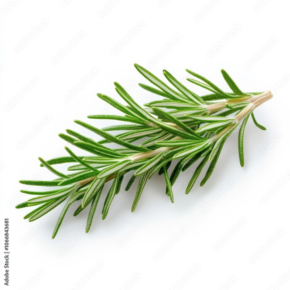 Fototapeta premium Macro of a rosemary plant