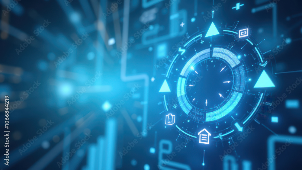 A vibrant and detailed image of a digital cityscape, representing concepts related to Ci/Cd processes. A vibrant and detailed image of a digital cityscape, representing concepts related to Ci/Cd processes.