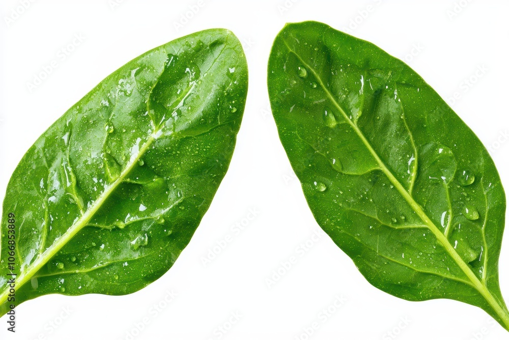 Fresh Mustard Green Leaves in Stylized 3D Illustration Fresh Mustard Green Leaves in Stylized 3D Illustration