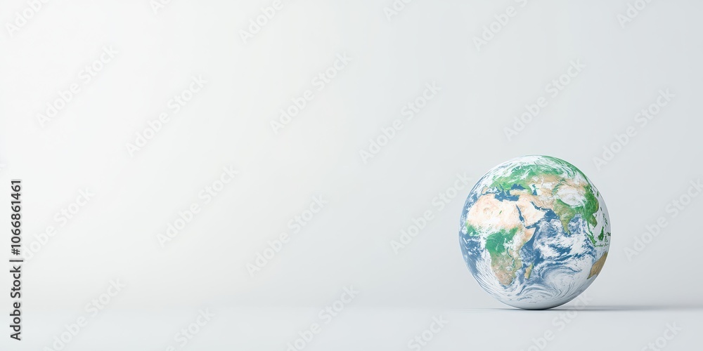 Globe on white isolated background, symbolizing geography and global awareness. Globe on white isolated background, symbolizing geography and global awareness.