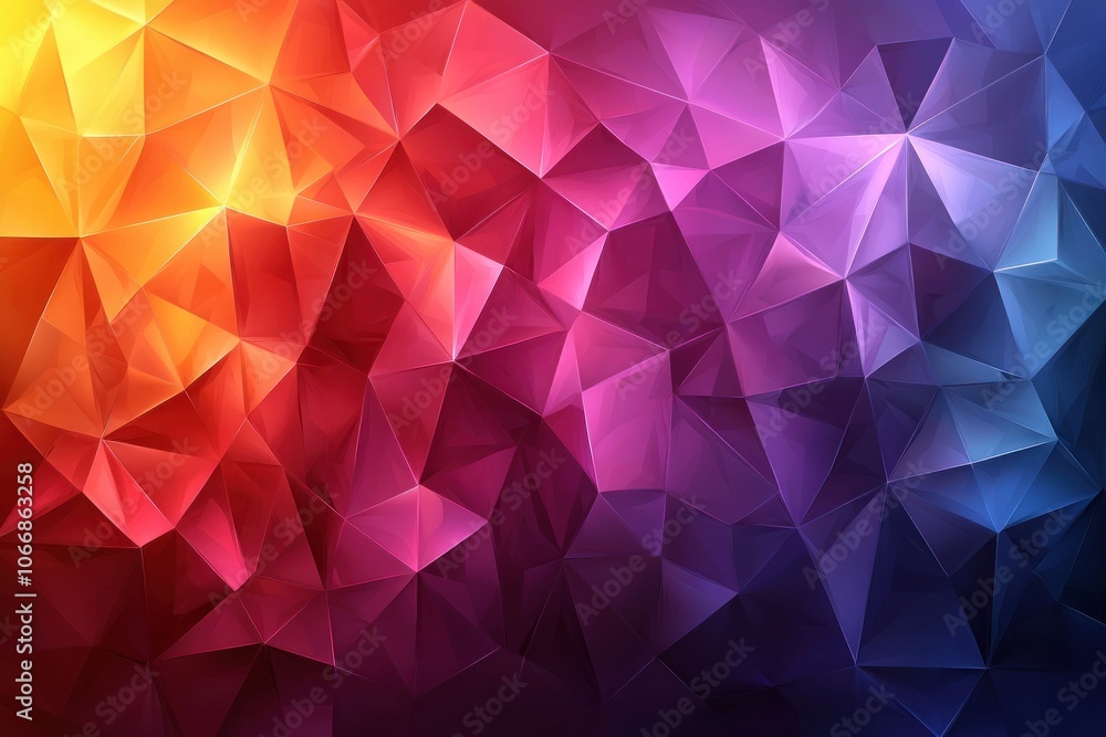 Abstract Geometric Pattern with Vibrant Gradient Colors Abstract Geometric Pattern with Vibrant Gradient Colors
