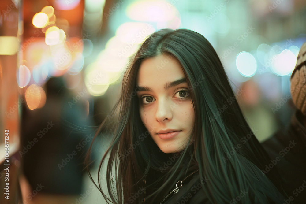 Obraz premium Artwork Generative Ai image underground subway urban station crowded with people, rush hour local public service
