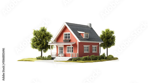 house on transparent background PNG