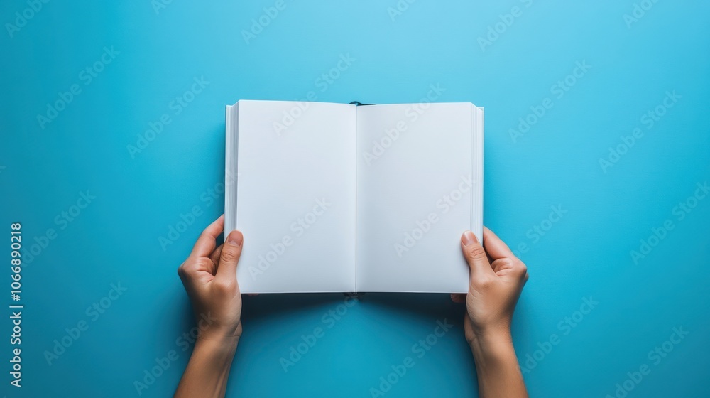 © Egriva - Blank Notebook Held by Hands © Egriva - Blank Notebook Held by Hands