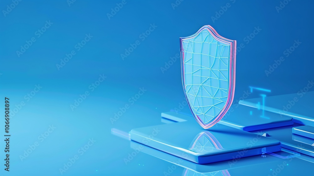 Digital Shield Concept for Cyber Security Protection Digital Shield Concept for Cyber Security Protection