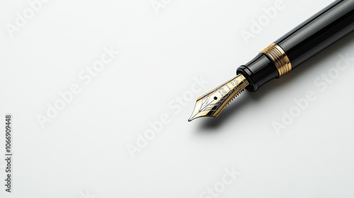 Wallpaper Mural Elegant Black Fountain Pen Torontodigital.ca