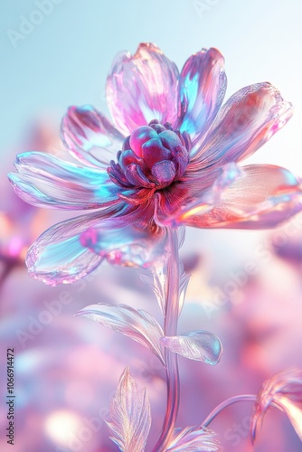 Iridescent Flower.