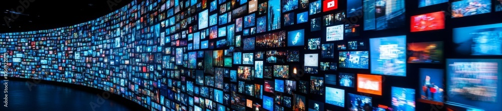 multimedia content, screen displaying different media content. social media, video marketing concept.
multimedia content, screen displaying different media content. social media, video marketing concept.