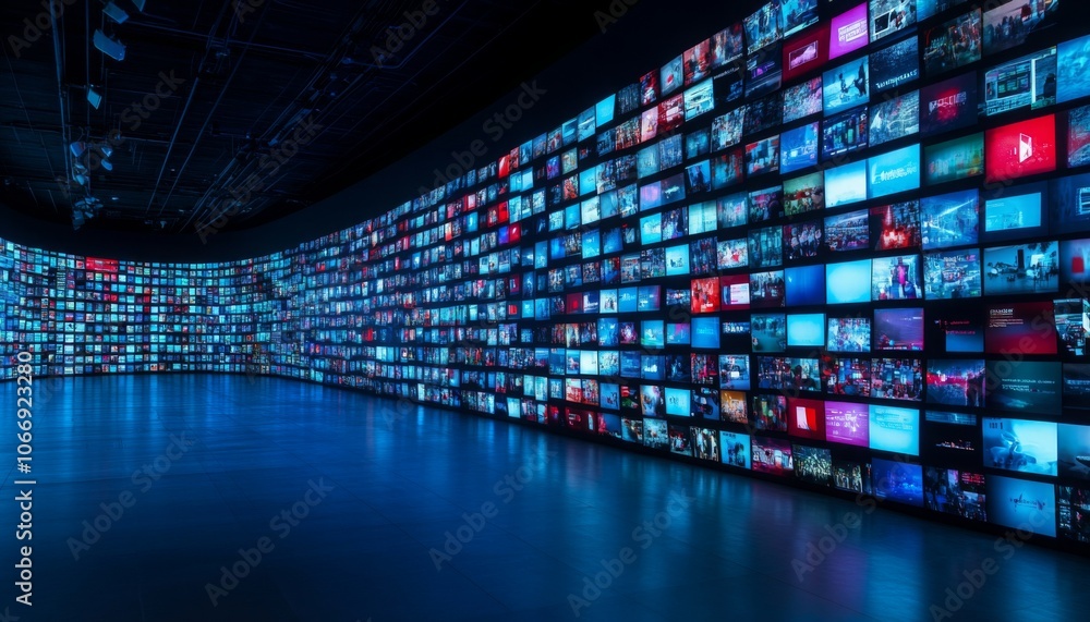 multimedia content, screen displaying different media content. social media, video marketing concept.
multimedia content, screen displaying different media content. social media, video marketing concept.