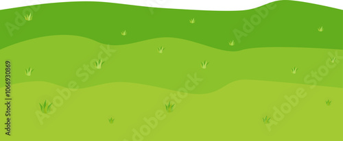 Green grass illustration 