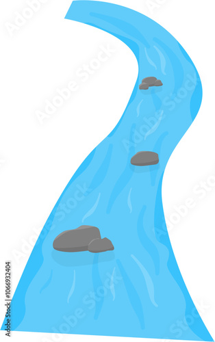 River illustration 