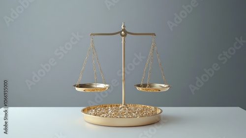 Golden Scales of Justice photo