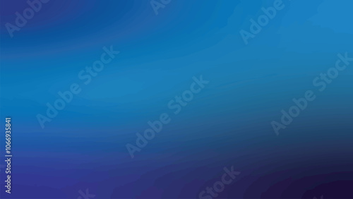 Abstract dark blue gradient desktop wallpaper vector. Minimal dark blue gradient Digital technology background. Abstract dark blue gradient minimal desktop wallpaper background