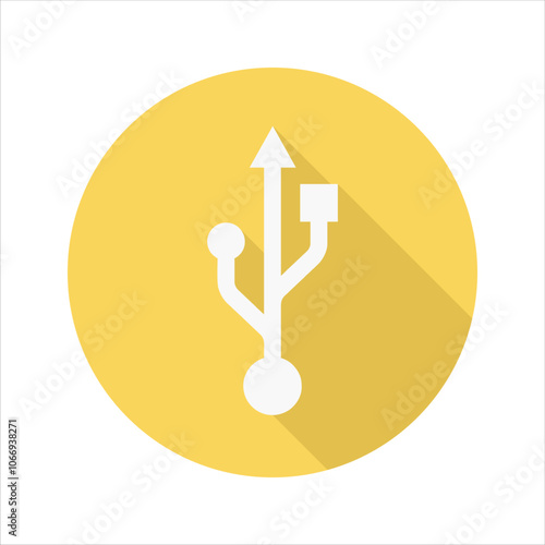 Usb drive user interface desktop icon