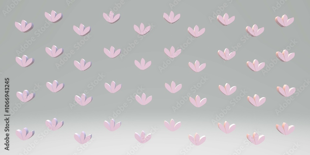 pink tulips on white background seamless pink tulips on white background seamless