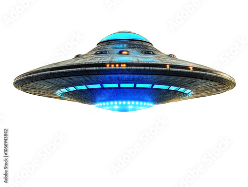 a ufo in the sky