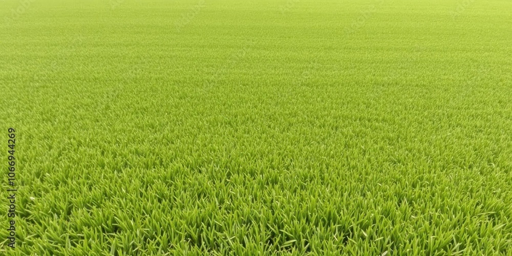 Lush, manicured green grass covering a pristine golf course, outdoor, landscape Lush, manicured green grass covering a pristine golf course, outdoor, landscape
