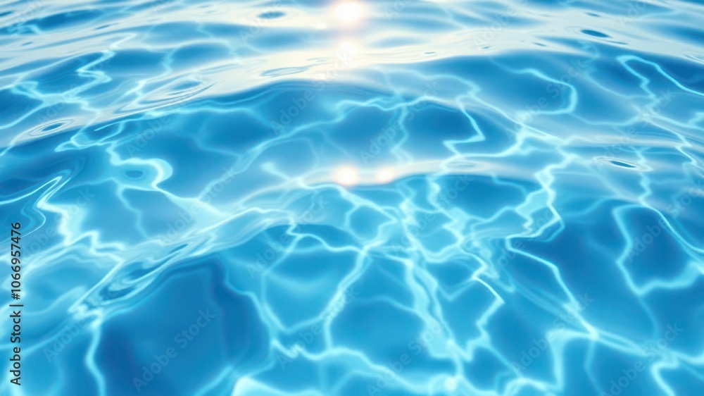 Close-up shot of crystal clear water ripples reflecting sunlight, reflection, crystal clear Close-up shot of crystal clear water ripples reflecting sunlight, reflection, crystal clear