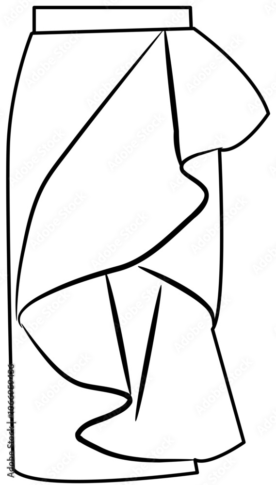autumn clothes Doodle element coloring page cartoon illustration autumn clothes Doodle element coloring page cartoon illustration