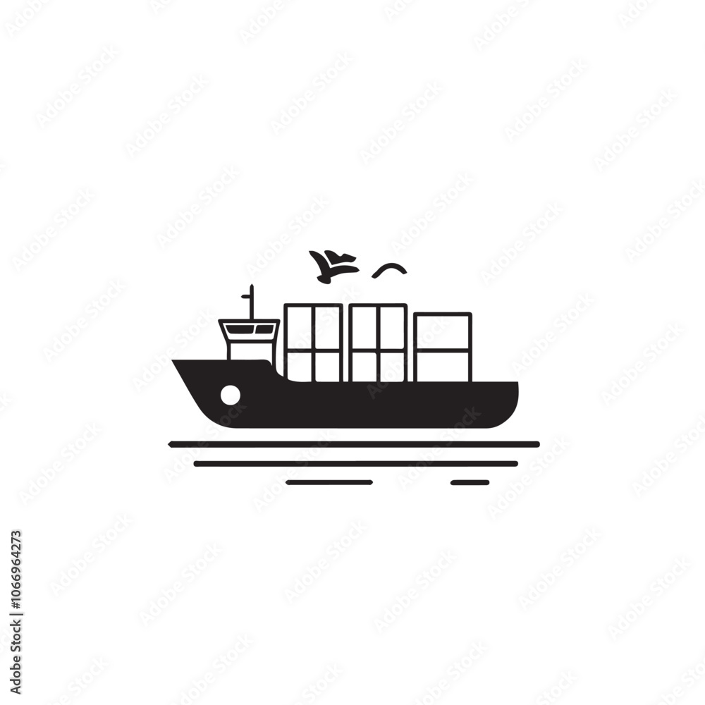 Logistics In cartoon, hand-drawn flat style. image for social media, websites and UI. Isolated 2D vector design in logo, icon, sketch style, simple line vector, single color. AI Generative Art. Logistics In cartoon, hand-drawn flat style. image for social media, websites and UI. Isolated 2D vector design in logo, icon, sketch style, simple line vector, single color. AI Generative Art.