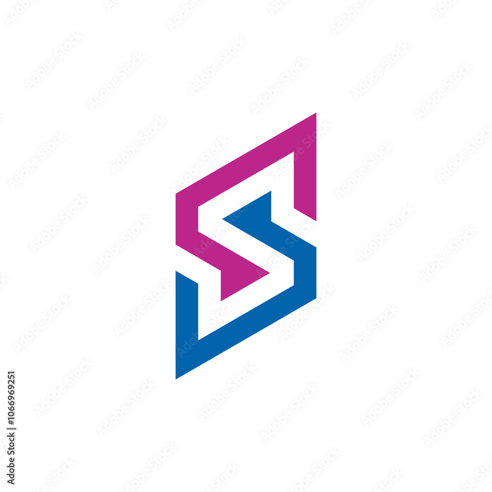 Geometric Letter S Logo design vector template Geometric Letter S Logo design vector template