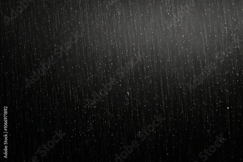 Rain effect black background