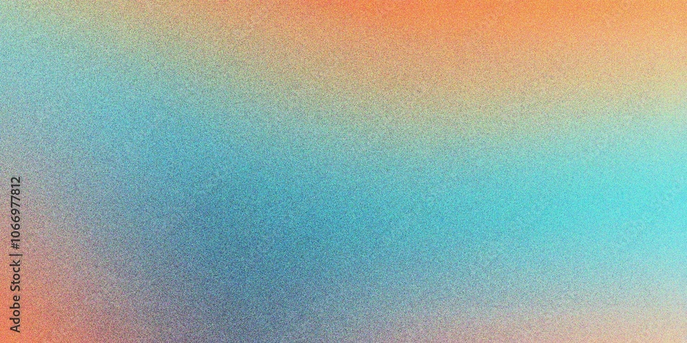 Abstract orange and blue texture gradient background, grainy noise gradient Abstract orange and blue texture gradient background, grainy noise gradient