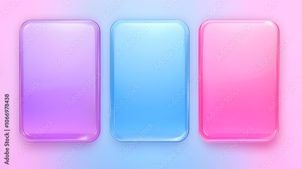 Vibrant gradient rectangles in pastel colors. Vibrant gradient rectangles in pastel colors.