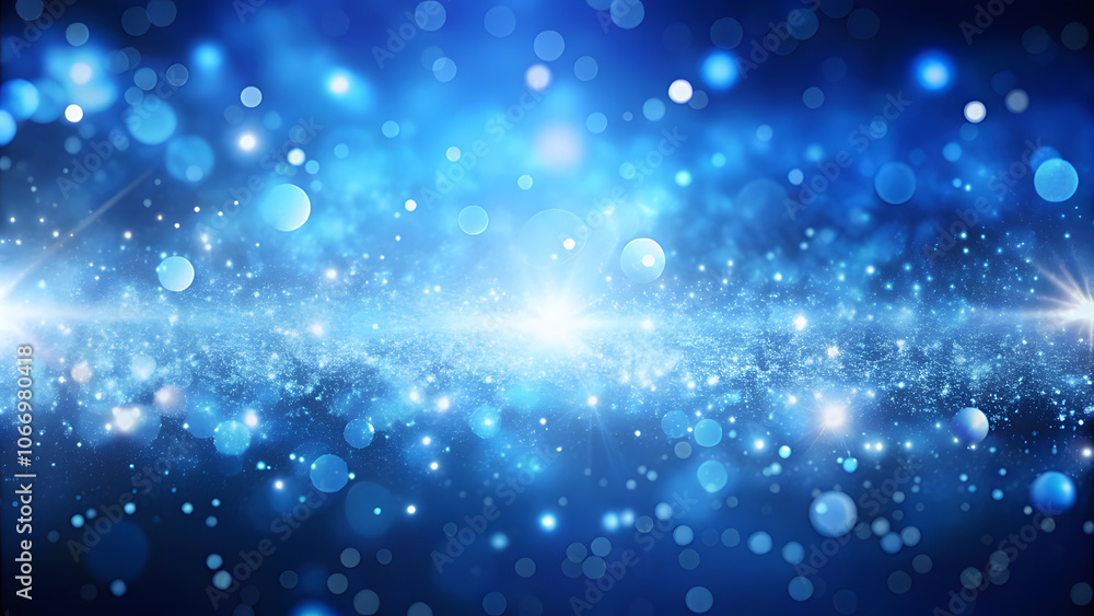 Intense Electric Blue Background with White Dots and Dust. Perfect for: tech conferences, gaming events, modern celebrations Intense Electric Blue Background with White Dots and Dust. Perfect for: tech conferences, gaming events, modern celebrations